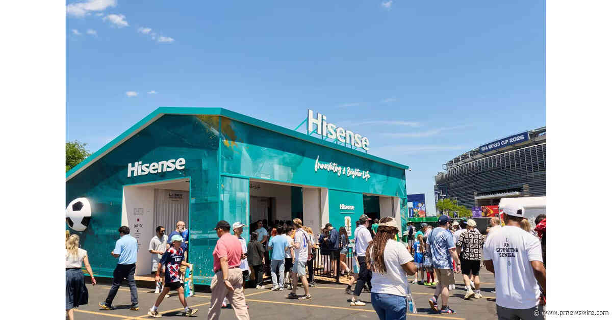 Join the Beautiful Game: Discover Immersive Fan Experiences with Hisense at FIFA World Cup 2026™