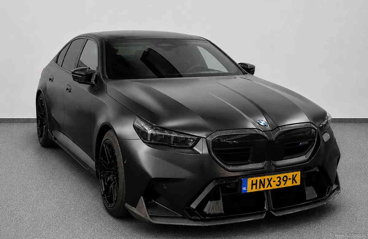 Op deze getunede BMW M5 met 1.000+ pk zit nog fabrieksgarantie