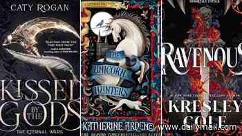 'There are scenes here that make Rivals look like The Good Life'...check out the best in Romantasy: The Unicorn Hunters by Katherine Arden, Kissed by the Gods by Caty Rogan, Ravenous by Kresley Cole
