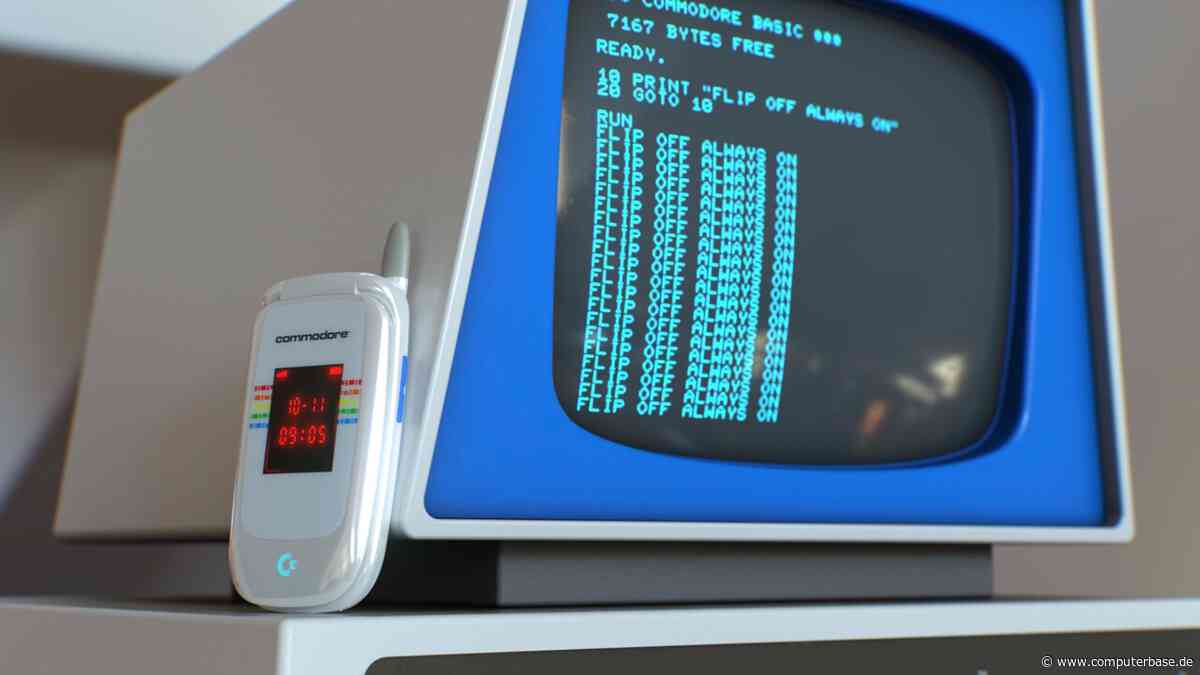 Klapphandy Callback 8020: Commodore reagiert auf Kritik und senkt den Preis