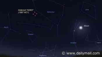 Huge asteroid a MILE wide will zoom past Earth tomorrow - here's how to spot it
