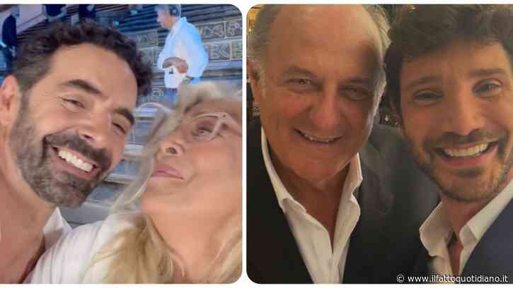 “Un diluvio universale, io sono in accappatoio… Guardate che roba!”: Mara Venier e Alberto Matano sotto la pioggia al premio Agnes. Sul palco Stefano De Martino e Gerry Scotti con una proposta
