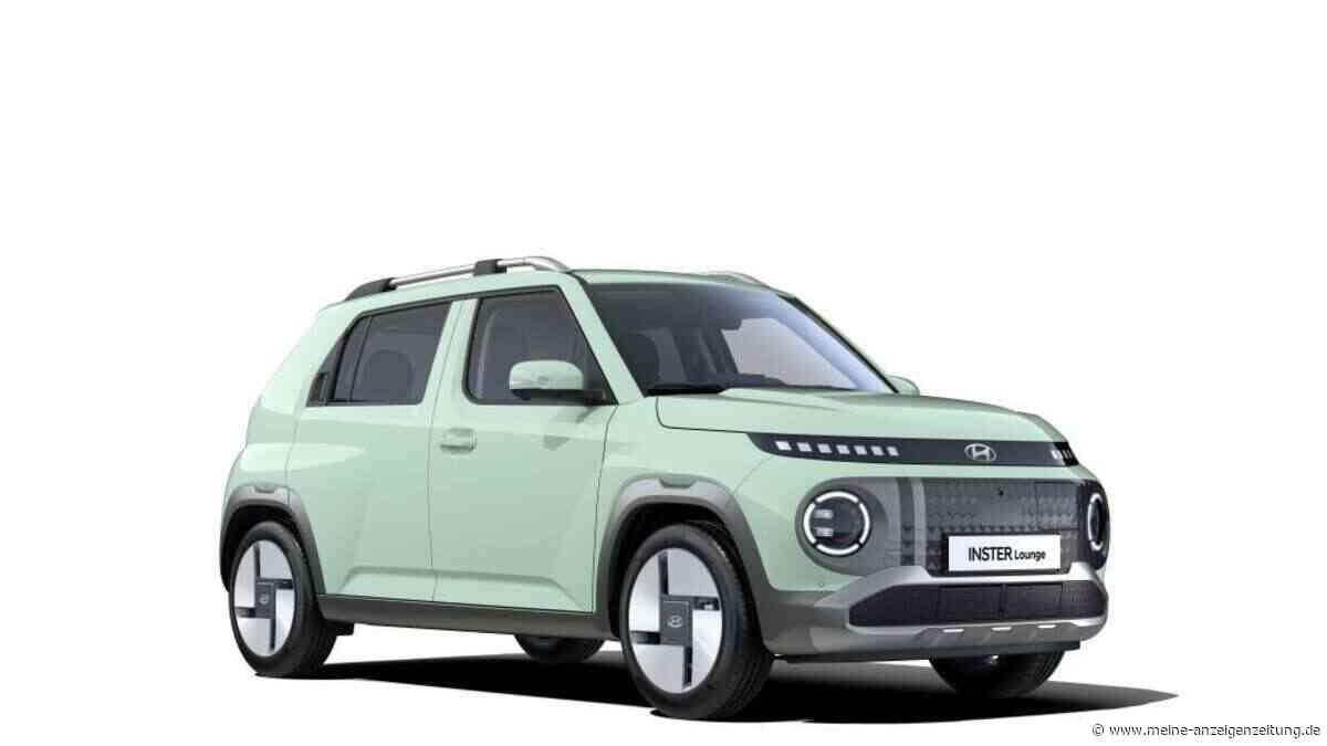 Mintgrünes Topmodell – Hyundai Inster 