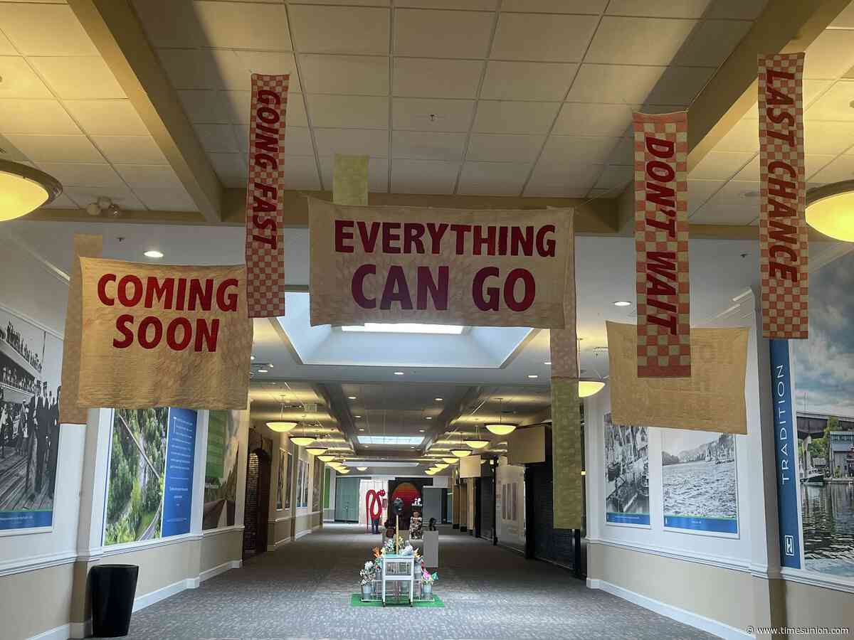 Artists turn declining Hudson Valley Mall into a gallery of nostalgia