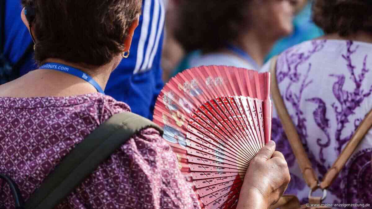 Mehrere Städte in Europa überschreiten Hitzestress-Rekorde – dann drohen Hagelstürme