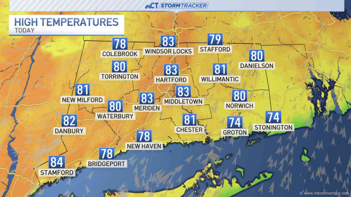 Morning rain moves out, muggy conditions before weekend sunshine