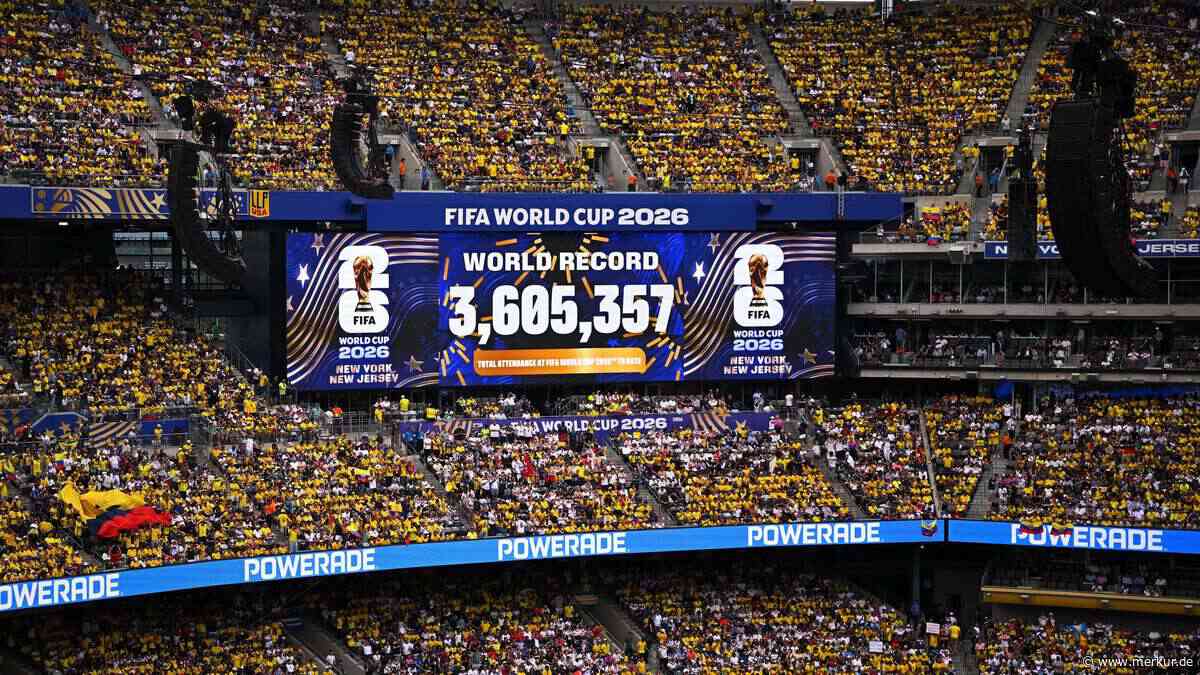 Mitten im DFB-Spiel wird WM-Weltrekord verkündet