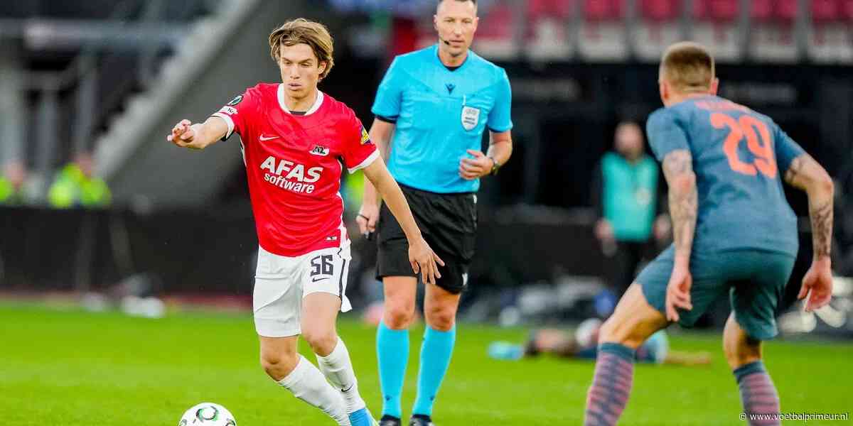 AZ beloont talent na doorbraak met gloednieuw contract: 'Zien perspectief in mij'
