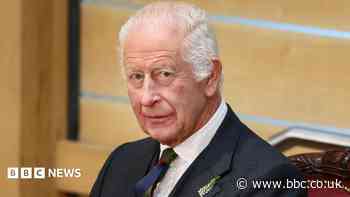 Why is the King opening the Scottish Parliament during summer recess?