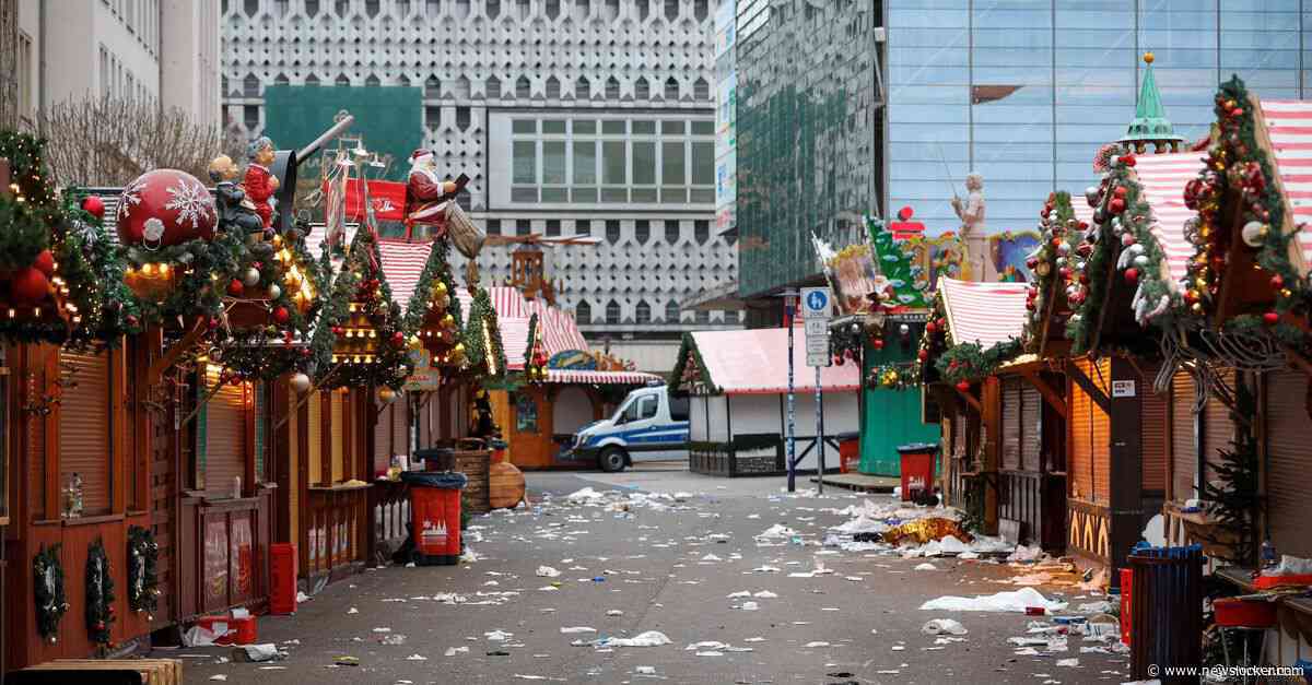 Levenslang voor man die dodelijke aanslag pleegde op kerstmarkt van Duitse stad Maagdenburg in 2024