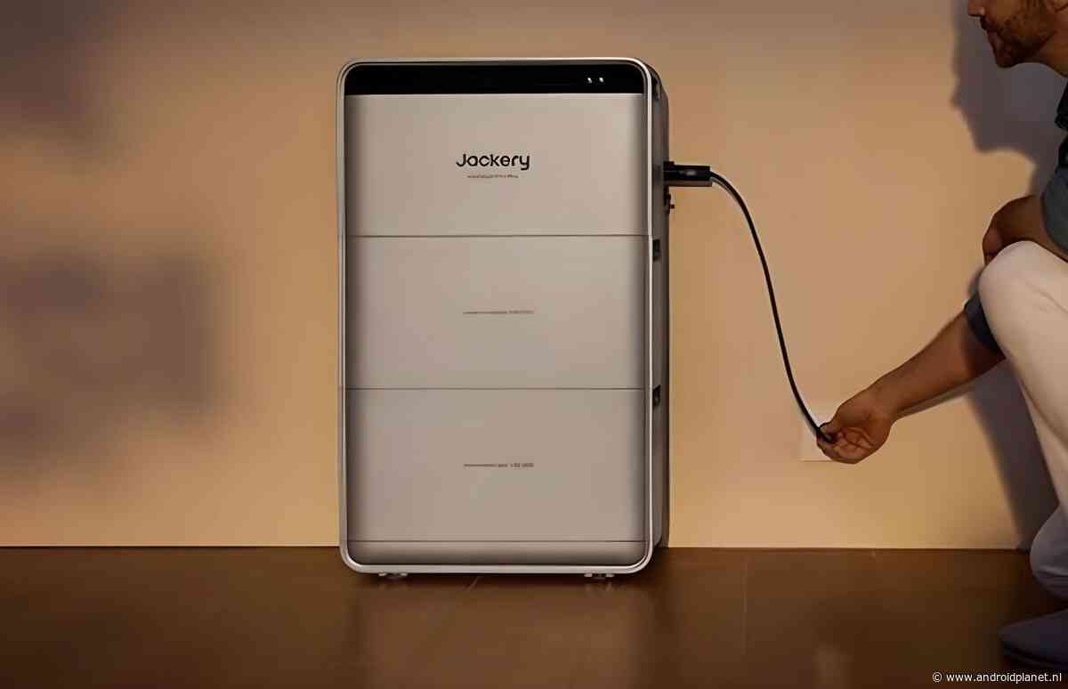 Deze slimme thuisbatterij van Jackery is tijdelijk tot 700 euro goedkoper (ADV)