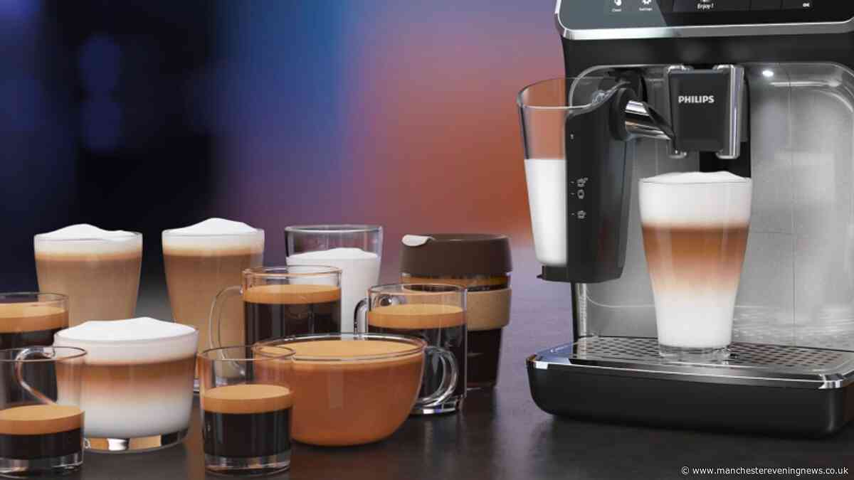 Philips reduces machine that makes 12 types of coffee in 'minutes' by £241