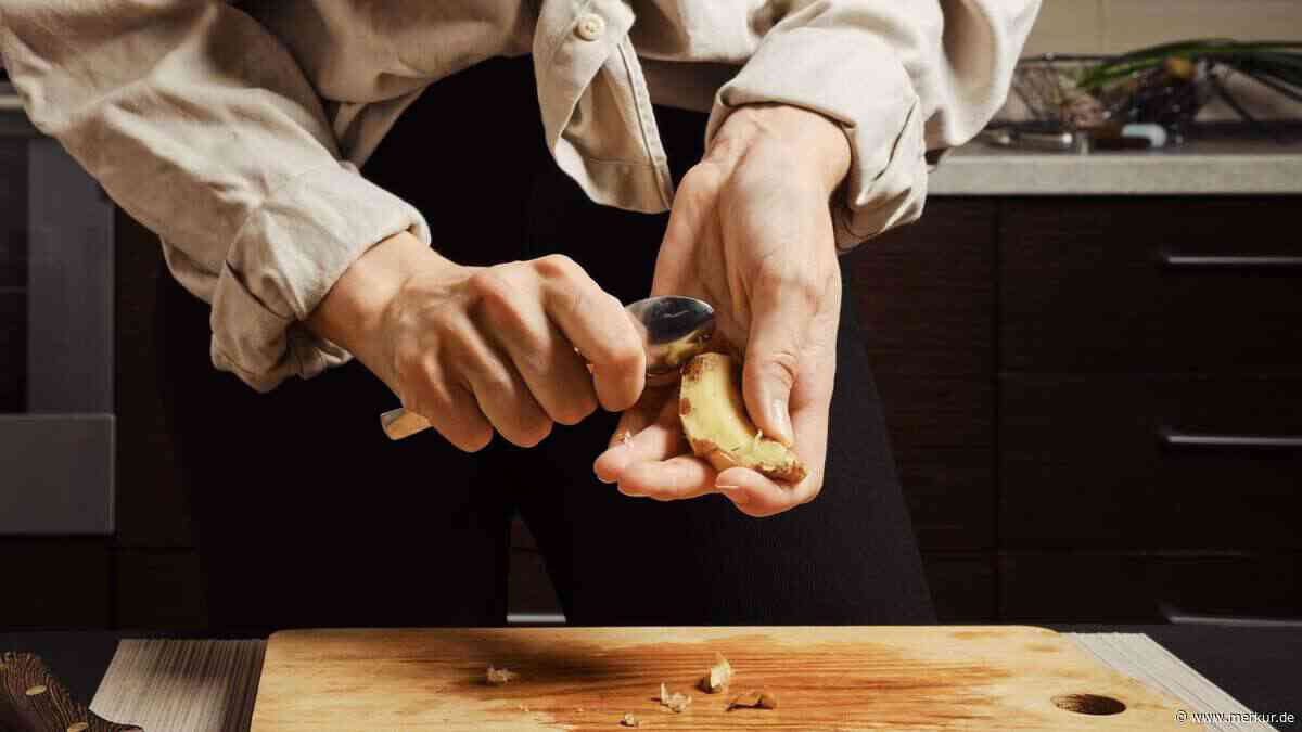 Mit Löffel, Messer oder Sparschäler: Ingwer schälen – so geht‘s richtig