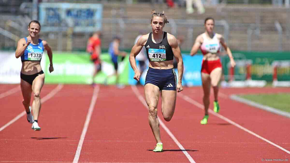 Mona Mayer holt Süddeutschen Meistertitel über 400 Meter