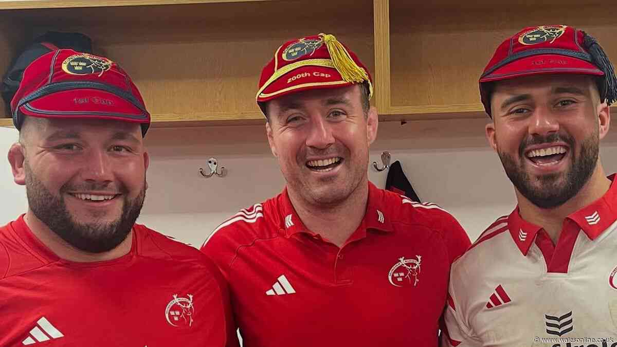 Rugby star finds out he's leaving club on stage at end-of-season awards