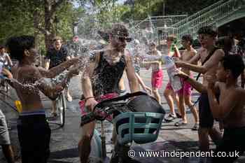 Paris imposes alcohol bans as 40C heatwave leads to scores of deaths in France