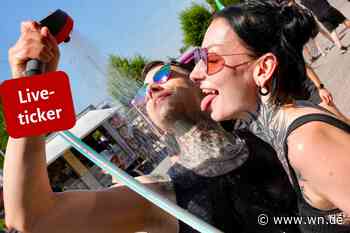 Vainstream Rockfest: Erste Band auf der Bühne – Besucher trotzen der Hitze