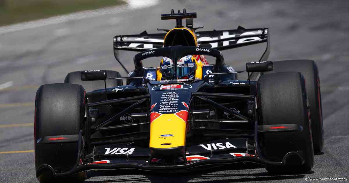 Cruciaal weekend begint met kopzorgen: auto Max Verstappen valt stil bij begin eerste training