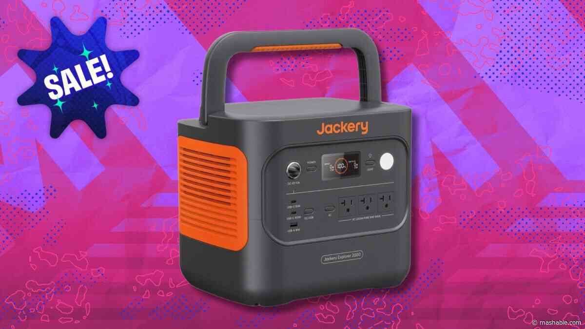 Dont wait: Save $750 on the Jackery Explorer 2000 v2 power station before Prime Day ends