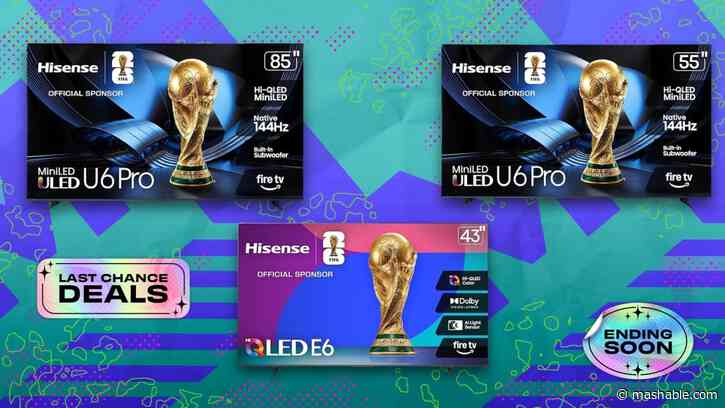 Hisense TV deals are sparkling on Prime Day — last chance to shop our top 3 picks