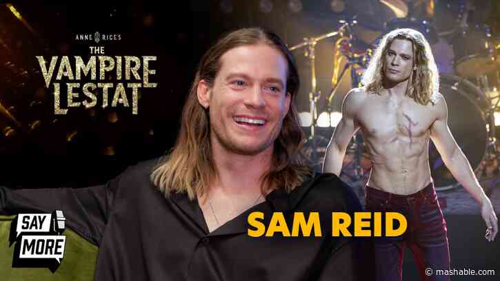 The Vampire Lestats Sam Reid on Magnus, Claudia, Sofia, and more