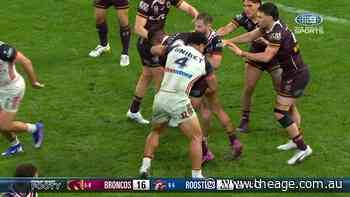 Toia in hot water after lifting tackle