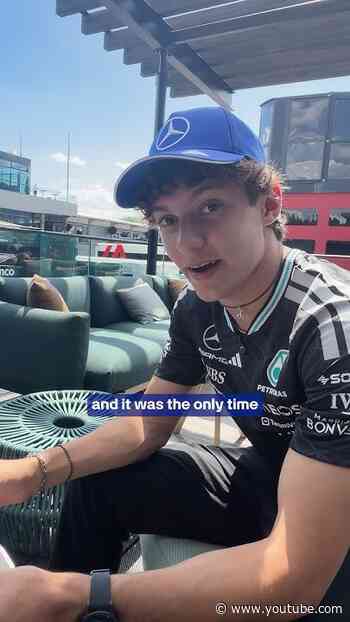 Kimi Antonelli reflects on driving an F1 car for the very first time! 💭🇦🇹 #f1 #mercedesf1