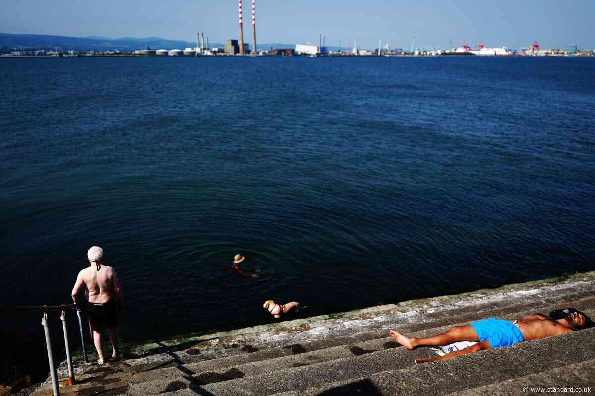 Thunderstorm warnings in place for several counties as hot weather continues