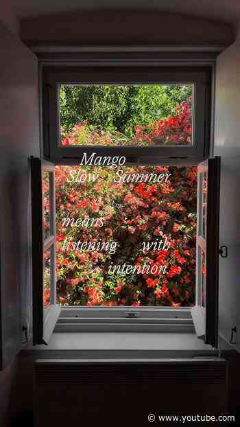 If summer had a noise, this would be it! Enjoy #MANGOSlowSummer with headphones on. #Shorts