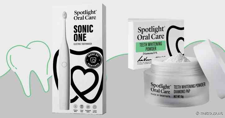 Spotlight Oral Care whitening strips discounted in Prime Day sale