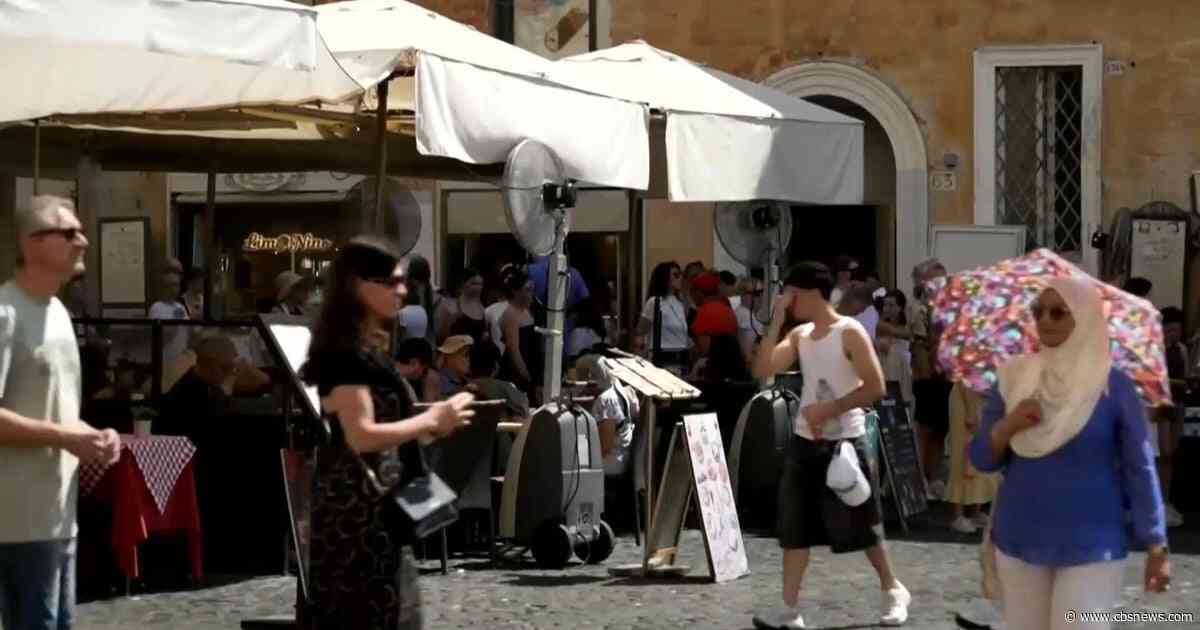 Europeans seek relief from extreme temperatures amid deadly heat wave
