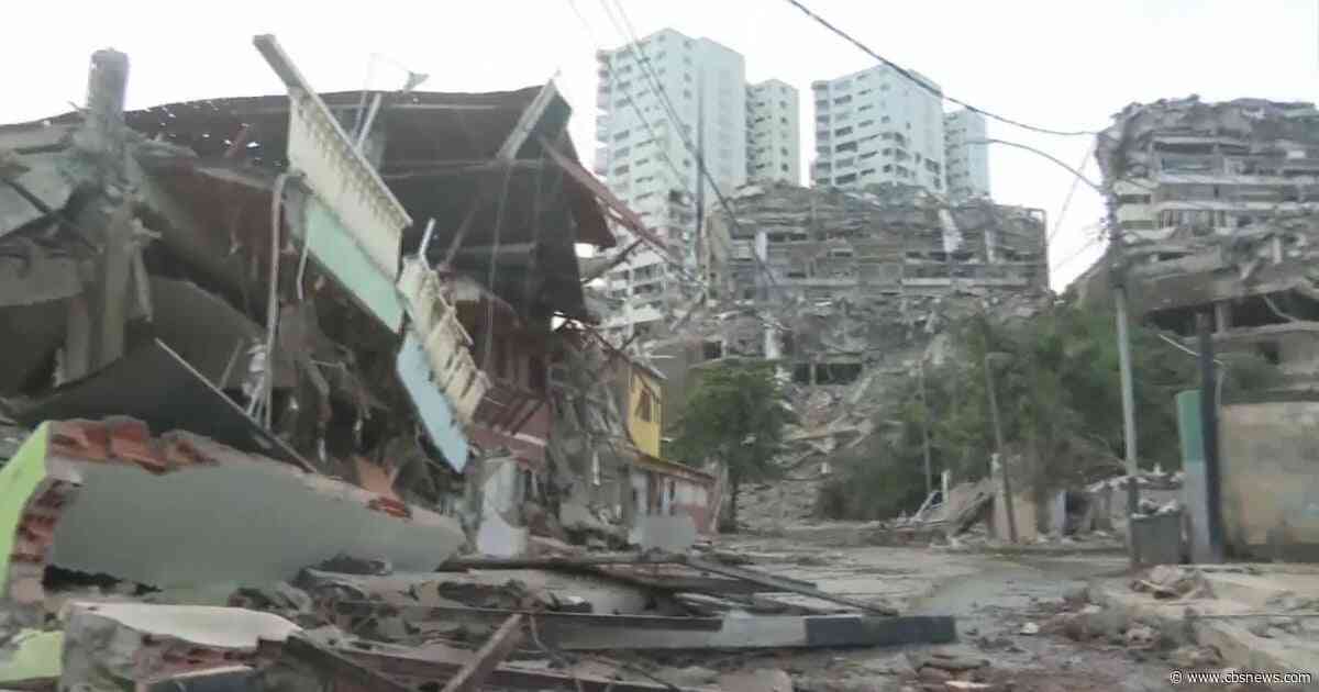 A look at the catastrophic damage after 2 powerful earthquakes strike Venezuela