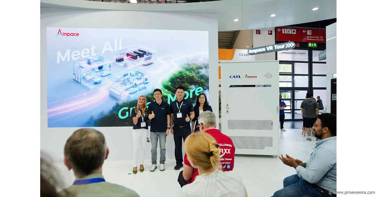 Ampace präsentiert UniC AG440 und PR-S3 Elite auf der Intersolar Europe 2026