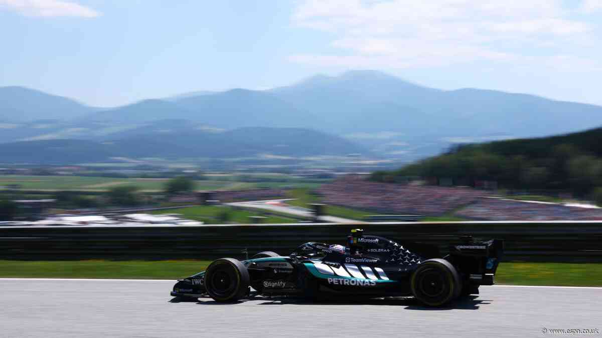 Antonelli tops first practice in Austria