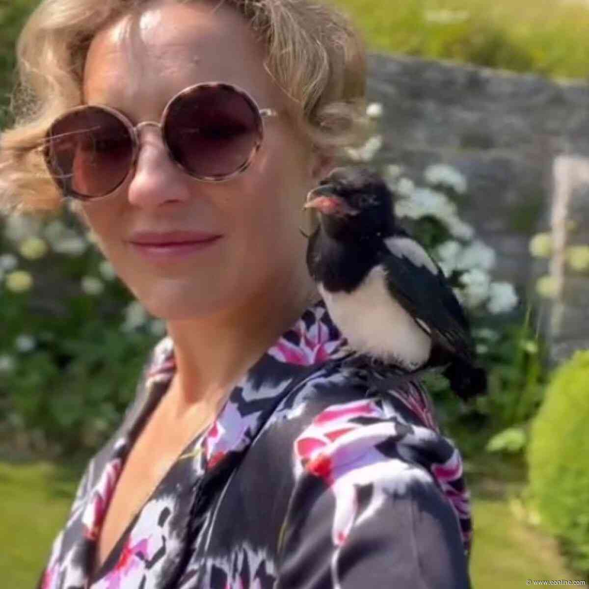 Ladies of London’s Martha Sitwell Shares Her Pet Bird Hecate Drowned