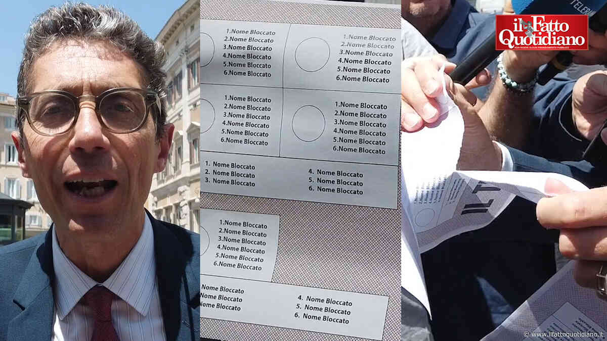Riforma elettorale, Magi espulso dalla Camera per proteste: “È uno schifo, è peggiore della ‘Legge truffa’ del 1953”