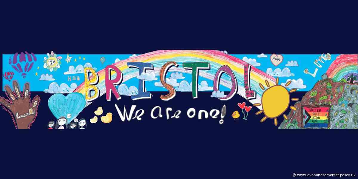 Local children’s artwork brightens Trinity Road redevelopment site