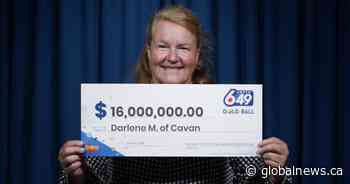Ontario woman discovers $16M lottery win on her birthday