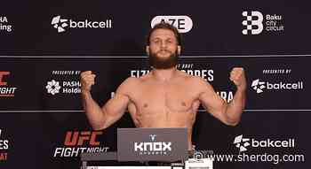 UFC Baku weigh-in results: 13 fights set