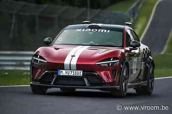 Xiaomi YU7 GT rijdt eerste autonome ronde op de Nürburgring