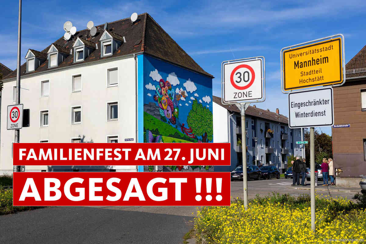 Familienfest auf der Hochstätt abgesagt