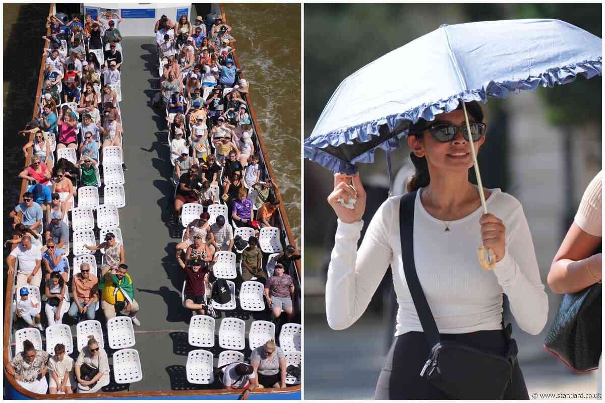 London weather LIVE: Hottest June day record broken again as temperature hits 36.9C