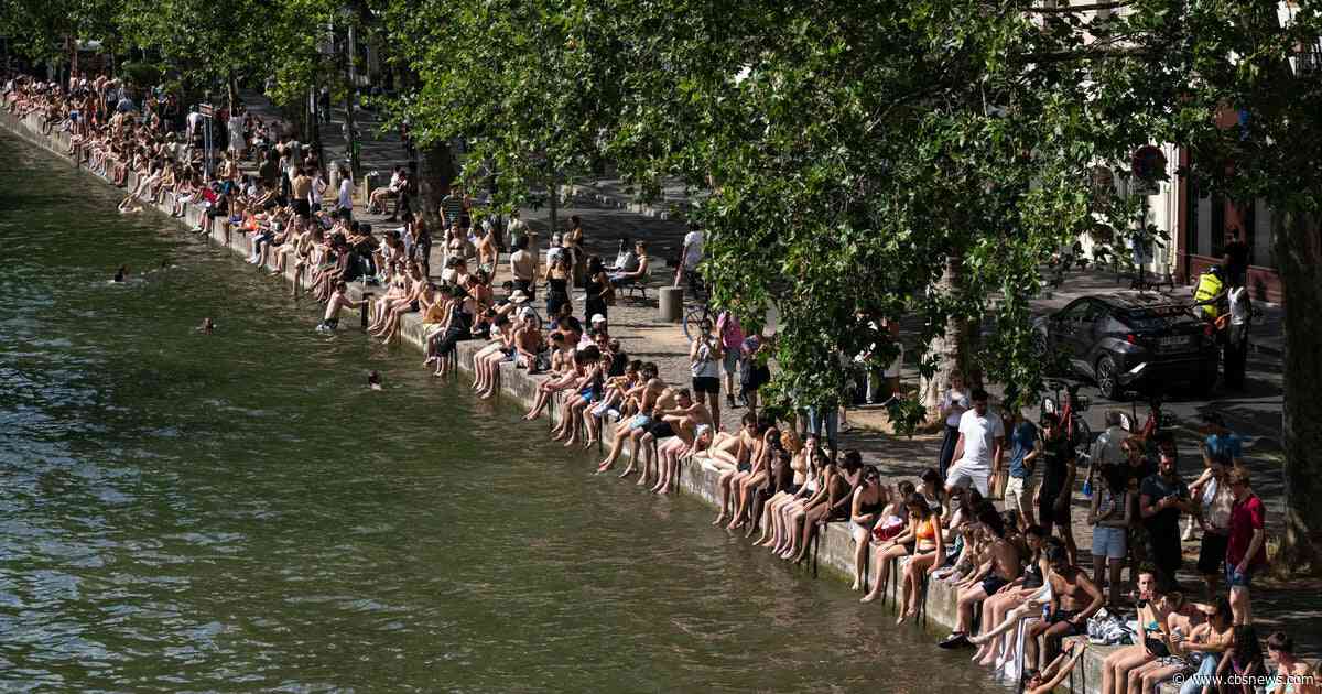 Paris bans alcohol in public amid record-breaking heatwave
