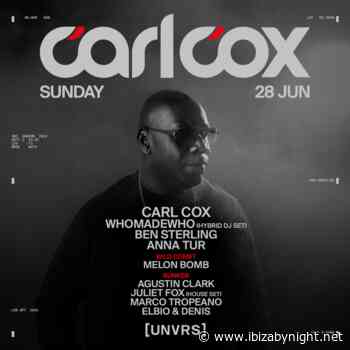 Carl Cox at [UNVRS] hosts Whomadewho, Anna Tur, Ben Sterlin & many more!
