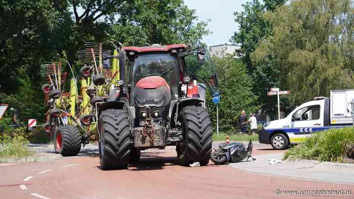 Vrouw op scooter zwaargewond na ongeluk met tractor in Rosmalen