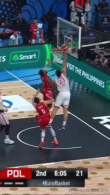 The BIG MAN from Turkiye returns to dominate FIBA 🇹🇷🔥 #FIBAWC