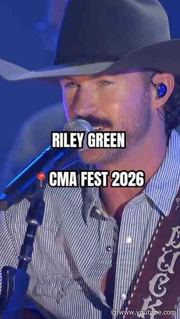 never changing our mind about how much we love @RileyGreenMusic at CMA Fest