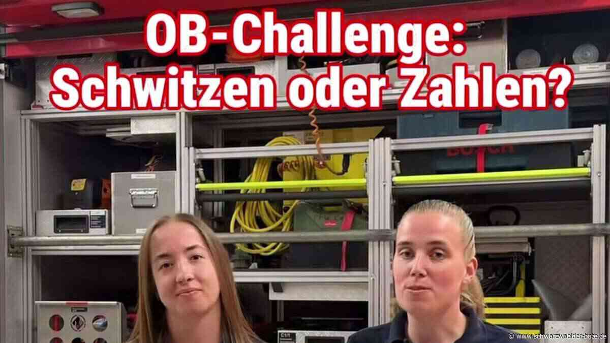 Video auf Instagram: Calwer OB nimmt Herausforderung an – auf seine Art