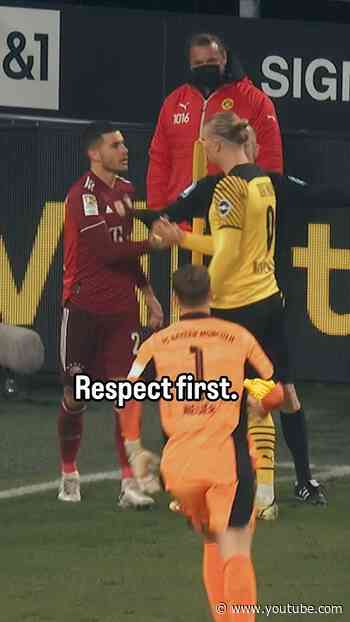 Some battles end with a handshake. 🤝