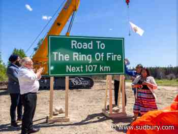 Ford attends groundbreaking for key link to the Ring of Fire